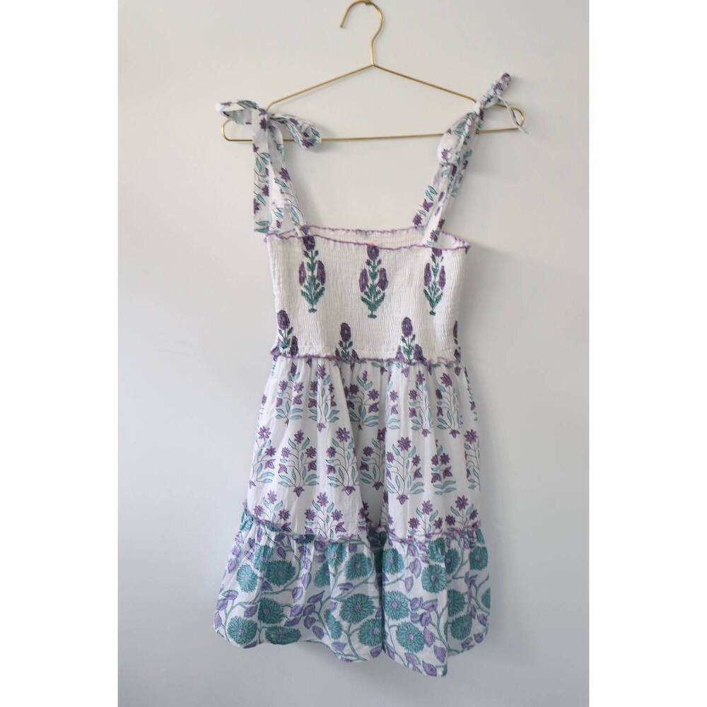 NEW VICTORIA DUNN girl's luna mini dress in oasis